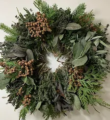 Handbuilding Christmas Wreaths