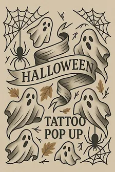 Halloween Tattoo Pop Up w/ Seaport Tattoo