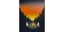 Campfire Ghost Stories - Paint and Sip in Chicago | Classpop!™