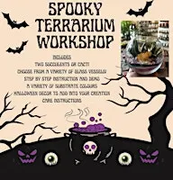 Halloween Terrarium Plant Workshop