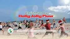 Annual Christmas Day Beach Yoga for All on Fort Lauderdale Beach