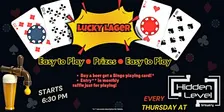 Lucky Lager (Poker-Bingo) - Hidden Level Brewery