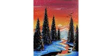 Early Morning Winter - Paint and Sip in Tyler | Classpop!™