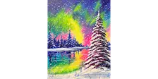 Magical Northern Lights - Paint and Sip in Tyler | Classpop!™