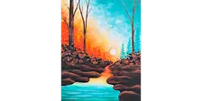 Sundown Stream - Paint and Sip in Tyler | Classpop!™