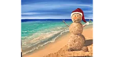 Christmas Sandman - Paint and Sip in Sacramento | Classpop!™