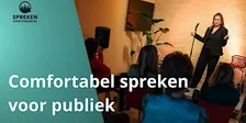 Comfortabel spreken voor publiek