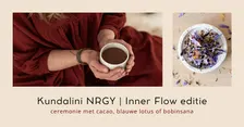 Kundalini NRGY | Inner Flow editie met cacao, blauwe lotus of bobinsana