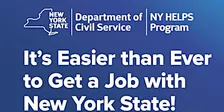 Rochester Workshop to learn about Civil Service Careers and NY HELPS