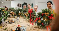 Holiday Wreath Making at Back Barn Brewing Company, Delanson