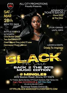 Sat December 5th, 2026 - BLACK For Sure  Day Party 3pm - 9pm @ AMADEUS