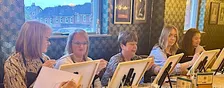 Cocktails on Canvas: The ‘Chicken Wine’ Gift | Sip & Paint Sutton Coldfield