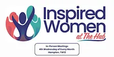 Inspired Women 'at The Hub' TW12 - Monthly In-Person Dinner - 28 OCT 2026