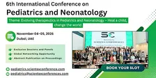 6th International Conference on Pediatrics and Neonatology