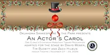 An Actor's Carol | Friday, November 27, 2026 | 8:00pm