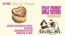 Gals-Giving Cake Class
