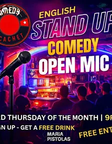 ENGLISH STAND UP COMEDY OPEN MIC @Porto
