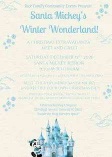 Santa Mickey's Winter Wonderland! Meet and Greet Event