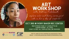 Art Workshop with Katrina Pinkclouds!