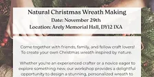 Natural Christmas Wreath Making