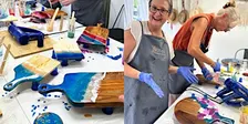 Resin Workshop – Gold Coast | Cheese Board Workshop