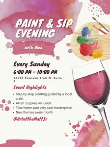 Paint and Sip with Alex