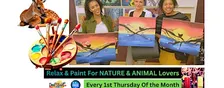 Relax & Paint For NATURE & ANIMAL Lovers