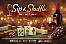 Sip & Shuffle Mahjong @ 1808 Craft & Vine, Greensboro