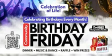 Community Birthday Friday - OCTOBER BORN