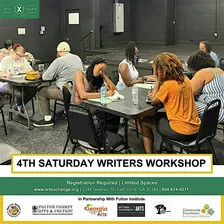 4th  Saturday Writers Workshop  11-28-26