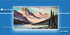 Paint Night/Workshop- Winter Rockies