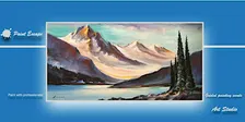 Paint Night/Workshop- Winter Rockies