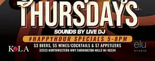 Good Vibes Thursdays at Kola Lounge