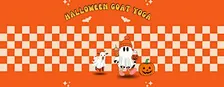 Halloween Baby Goat Yoga