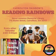 Carrollton Rainbow Reading Rainbows Silent Book Club