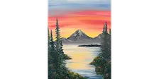 Joy of the Mountains - Paint and Sip in Chicago | Classpop!™