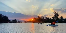 Experiencia Atardecer sobre kayak en Xochimilco Oculto