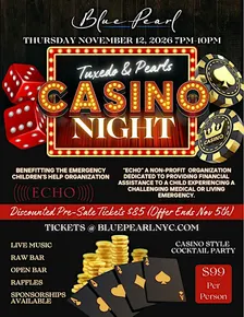 Tuxedo & Pearls Casino Night
