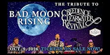 PBKC presents "Bad Moon Rising" -A Tribute to CCR Dinner & Show
