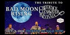 PBKC presents "Bad Moon Rising" -A Tribute to CCR Dinner & Show