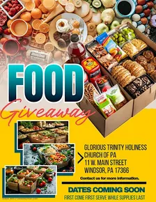 Monthly FREE Food Distributions