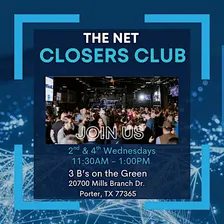 The NET Closers Club Team Meeting