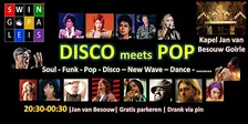 DISCO meets POP Swingpaleis Jan v Besouw Goirle zaterdag 14 nov 2026