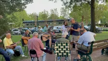 Bluegrass Jam on the Collierville Square