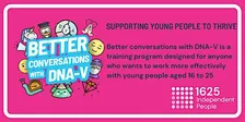 Better Conversations with DNA-V: Supporting young people to thrive in life