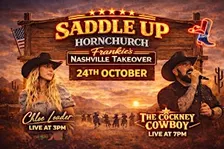 Frankie’s Nashville Takeover, Saddle up Hornchurch!