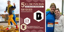 5k and 10k Fun Run x Bad Weather Brewing Co | 2026 MN Brewery Run