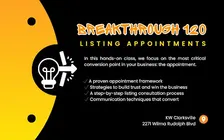 Breakthrough 120: Listing Appointments