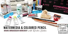 Watermedia & Coloured Pencil Brand Ambassador Workshop