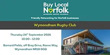BLN September 2026 Networking - Wymondham Rugby Club